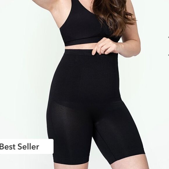 Empetua High-Waisted Shaper Short Black Size XL-XXL - Picture 3 of 12